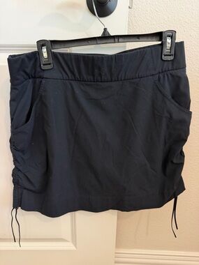 Columbia Black Active Skort with Side Pockets